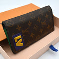 Louis Vuitton Monogram Lava Portefeuille Brazza NM Wallet