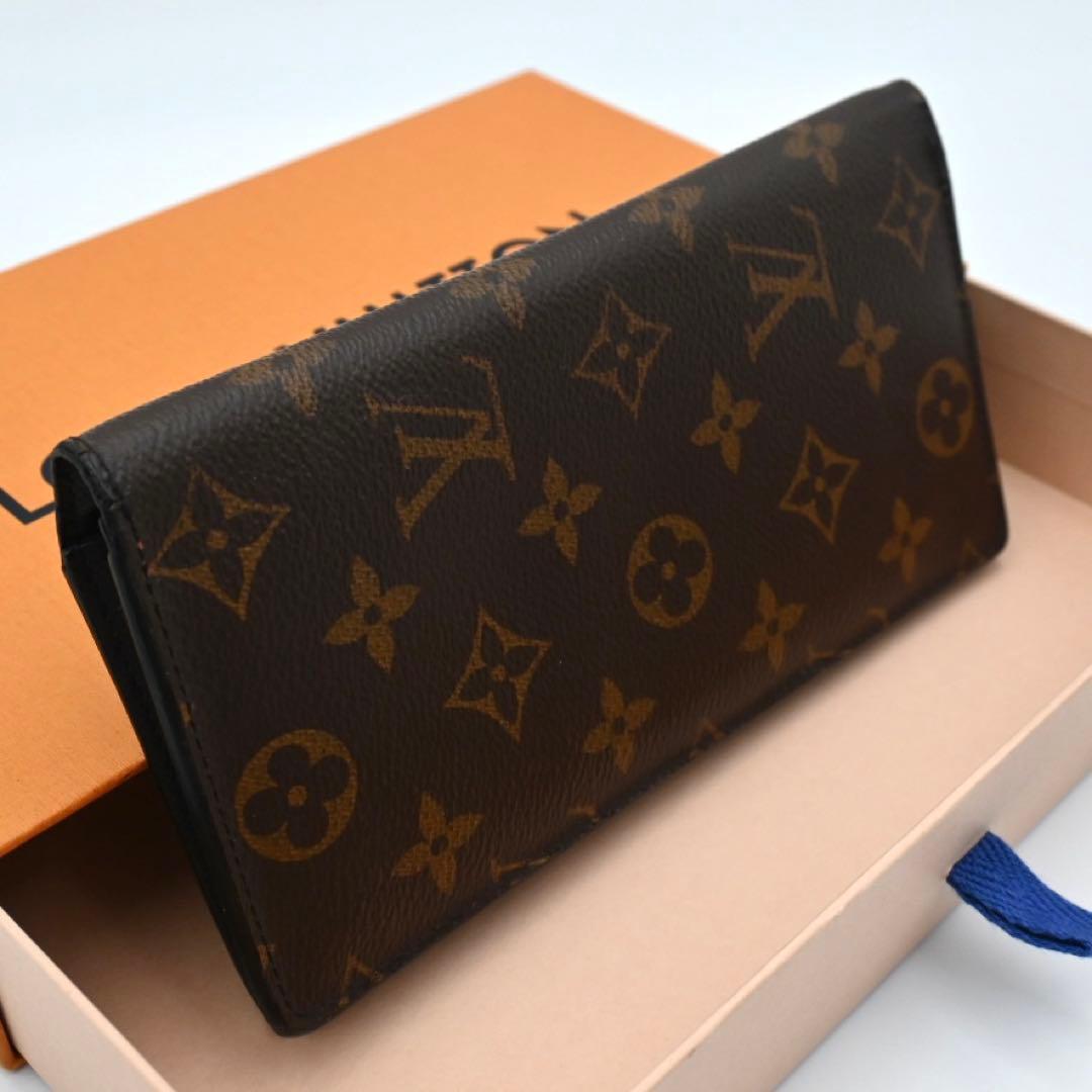 Louis Vuitton Monogram Lava Portefeuille Brazza NM Wallet — view 2
