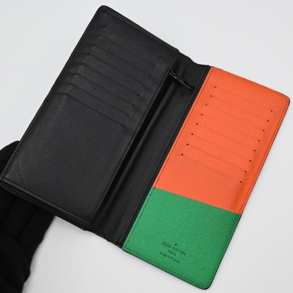 Louis Vuitton Monogram Lava Portefeuille Brazza NM Wallet — view 3