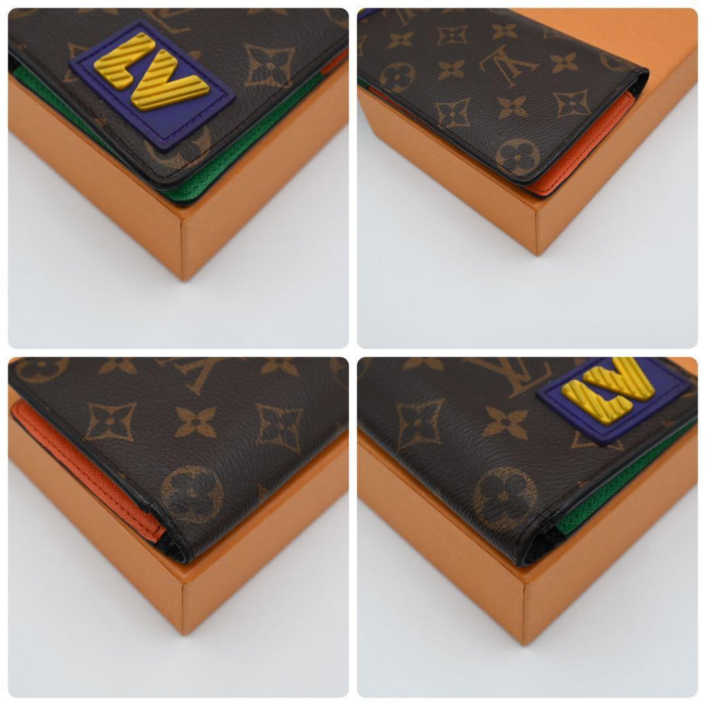 Louis Vuitton Monogram Lava Portefeuille Brazza NM Wallet — view 7