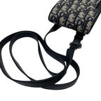 Dior Trotter Oblique Canvas Leather Shoulder — view 7