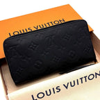 Louis Vuitton Monogram Empreinte Zippy Wallet Black — view 2