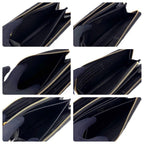 Louis Vuitton Monogram Empreinte Zippy Wallet Black — view 5