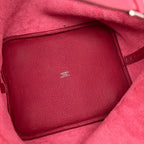 Hermes Picotin Lock 22 Rouge Cazac Red Handbag — view 3