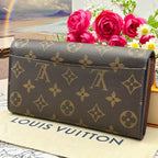 Louis Vuitton Monogram Portefeuille Sarah Wallet — view 2