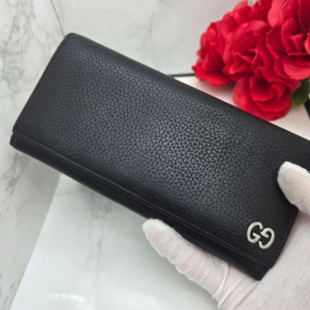 Gucci Wallet Interlocking GG Black — view 3