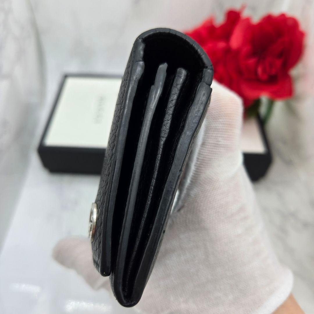 Gucci Wallet Interlocking GG Black — view 8