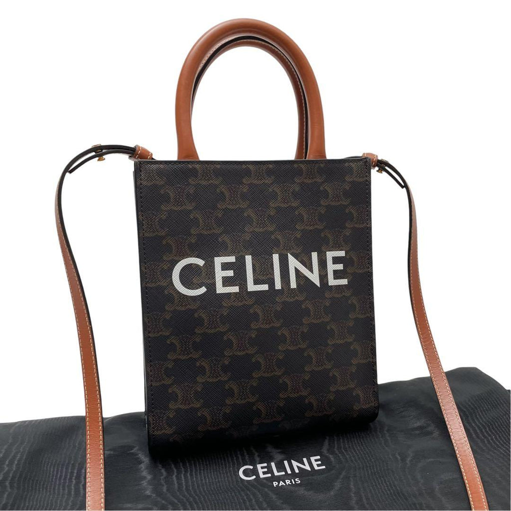 Celine Vertical Cabas Small 2-Way Bag