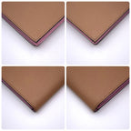 Hermes Bearn Souffle Wallet Chai Mobusil Vest le Epsom — view 8