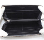 Chanel Quilted Patent Leather Zip Around Wallet — view 7