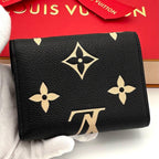 Louis Vuitton Wallet Monogram Bicolor Victorine Black — view 2