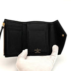 Louis Vuitton Wallet Monogram Bicolor Victorine Black — view 4