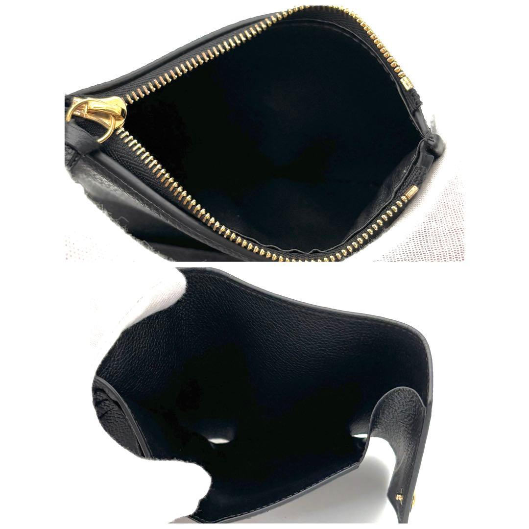 Louis Vuitton Wallet Monogram Bicolor Victorine Black — view 5
