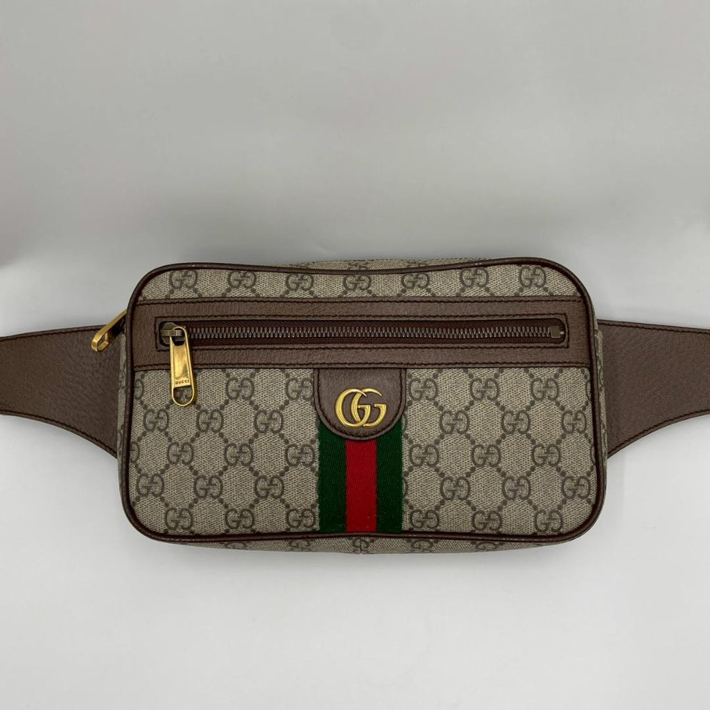 Gucci GG Supreme Leather Bag Beige