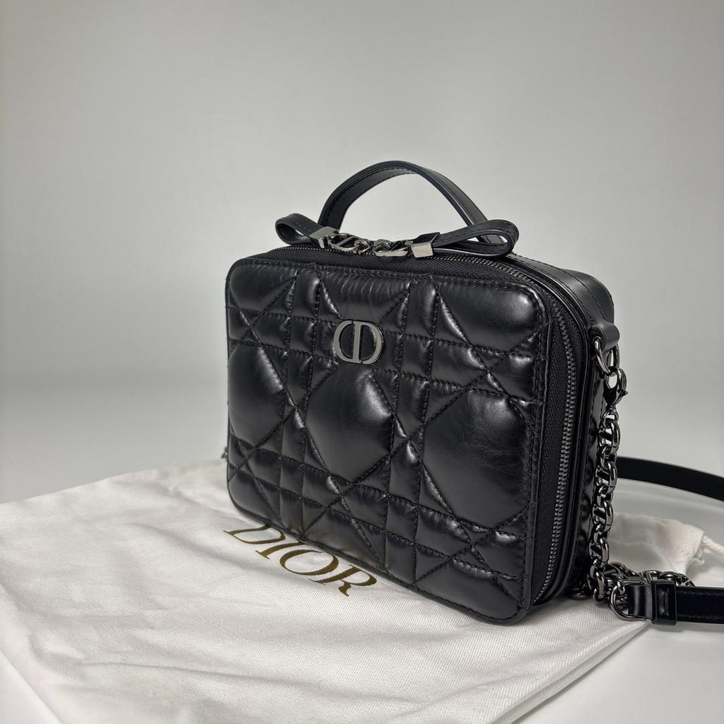 Dior Caro Black Shoulder Bag — view 3