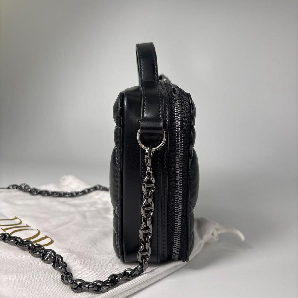Dior Caro Black Shoulder Bag — view 4