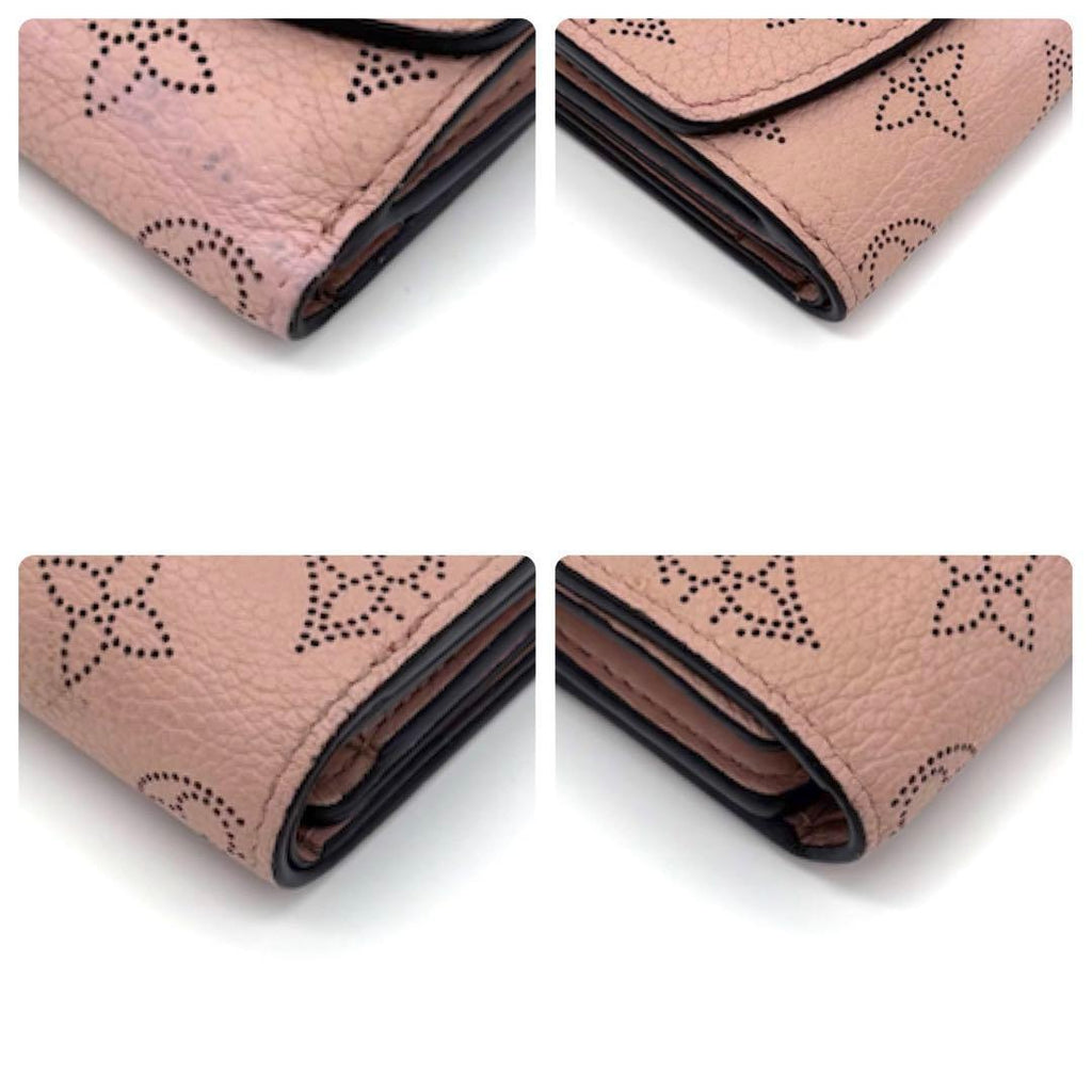 Louis Vuitton Mahina Portefeuille Iris XS Pink Trifold Wallet — view 8