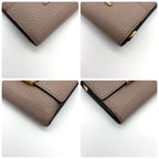Louis Vuitton Taurillon Portefeuille Capucines XS Galet Wallet — view 6