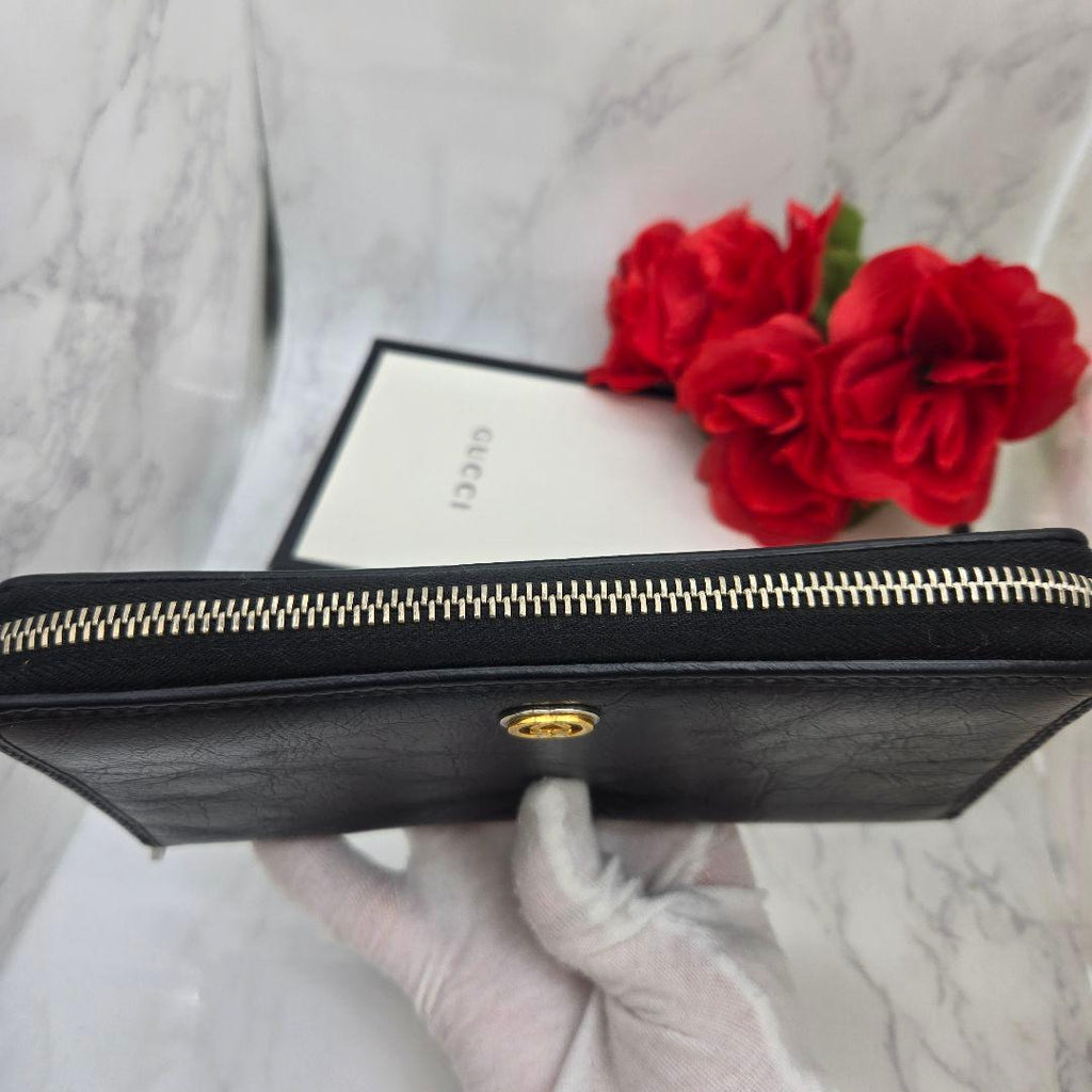 Gucci Processing Wallet GG Marina Black — view 9