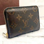 Louis Vuitton Monogram Zippy Coin Purse Round