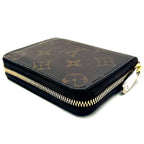 Louis Vuitton Monogram Zippy Coin Purse Round — view 5