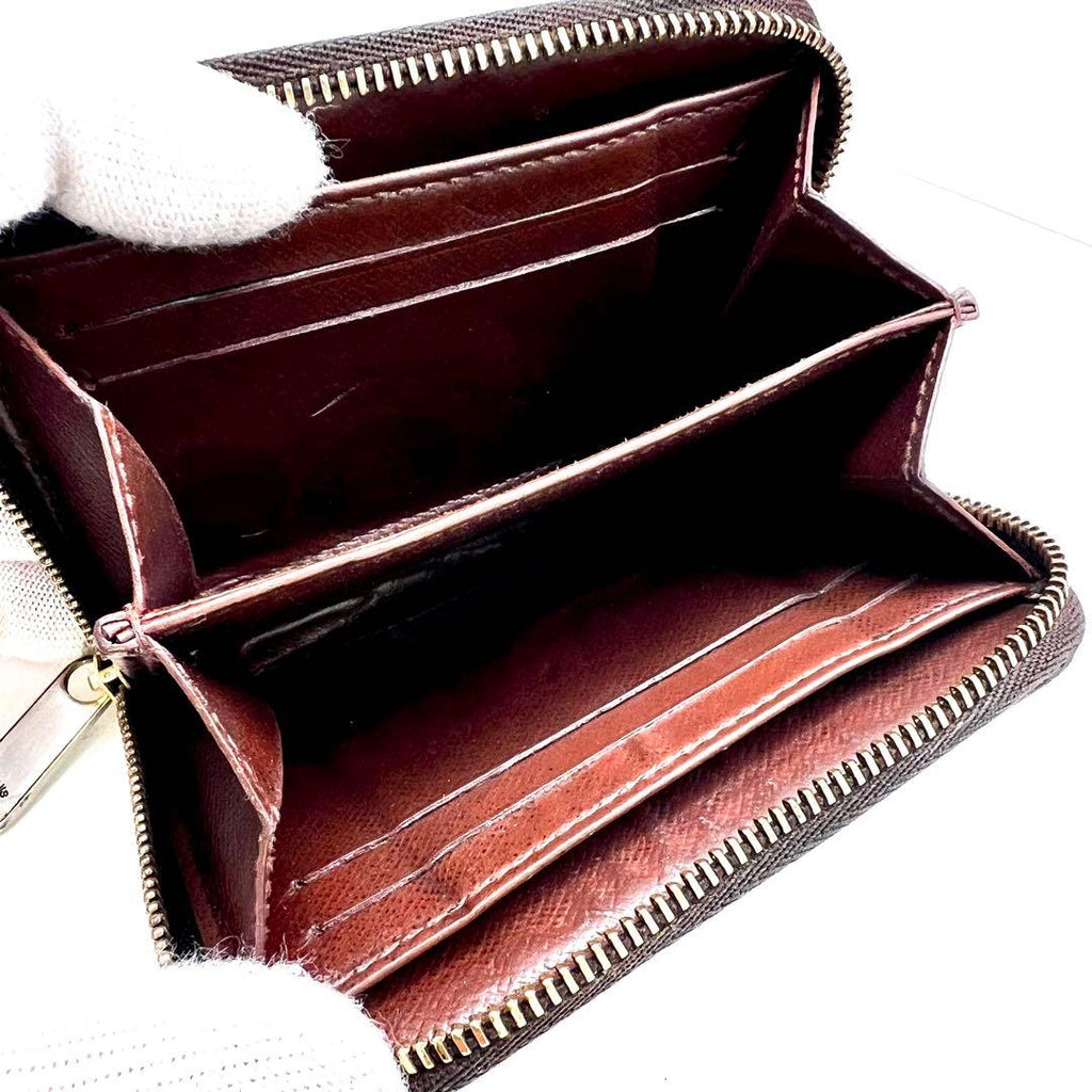 Louis Vuitton Monogram Zippy Coin Purse Round — view 8
