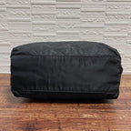 Prada Quilted Chain Shoulder Tote Triangle Plate Logo — view 5