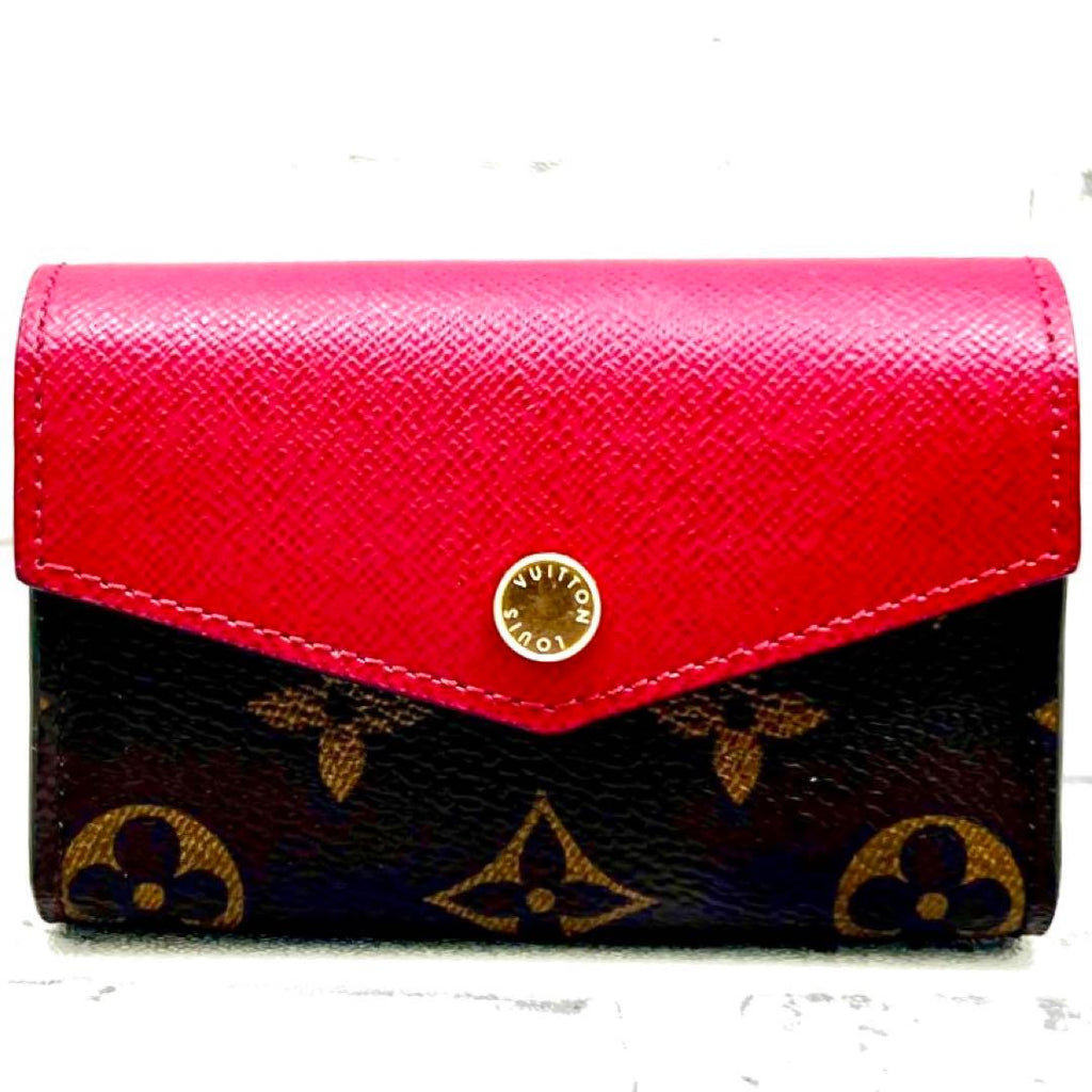 Louis Vuitton Monogram Multicult Sarah Fuchsia Card Case — view 5