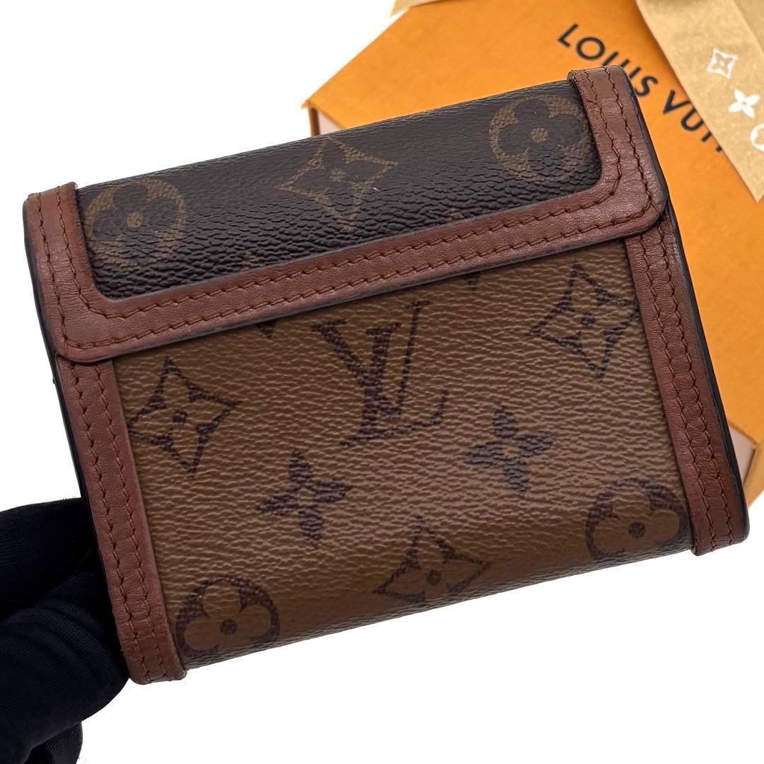 Louis Vuitton Monogram Reverse Portefeuille Dauphine Compact Wallet — view 2