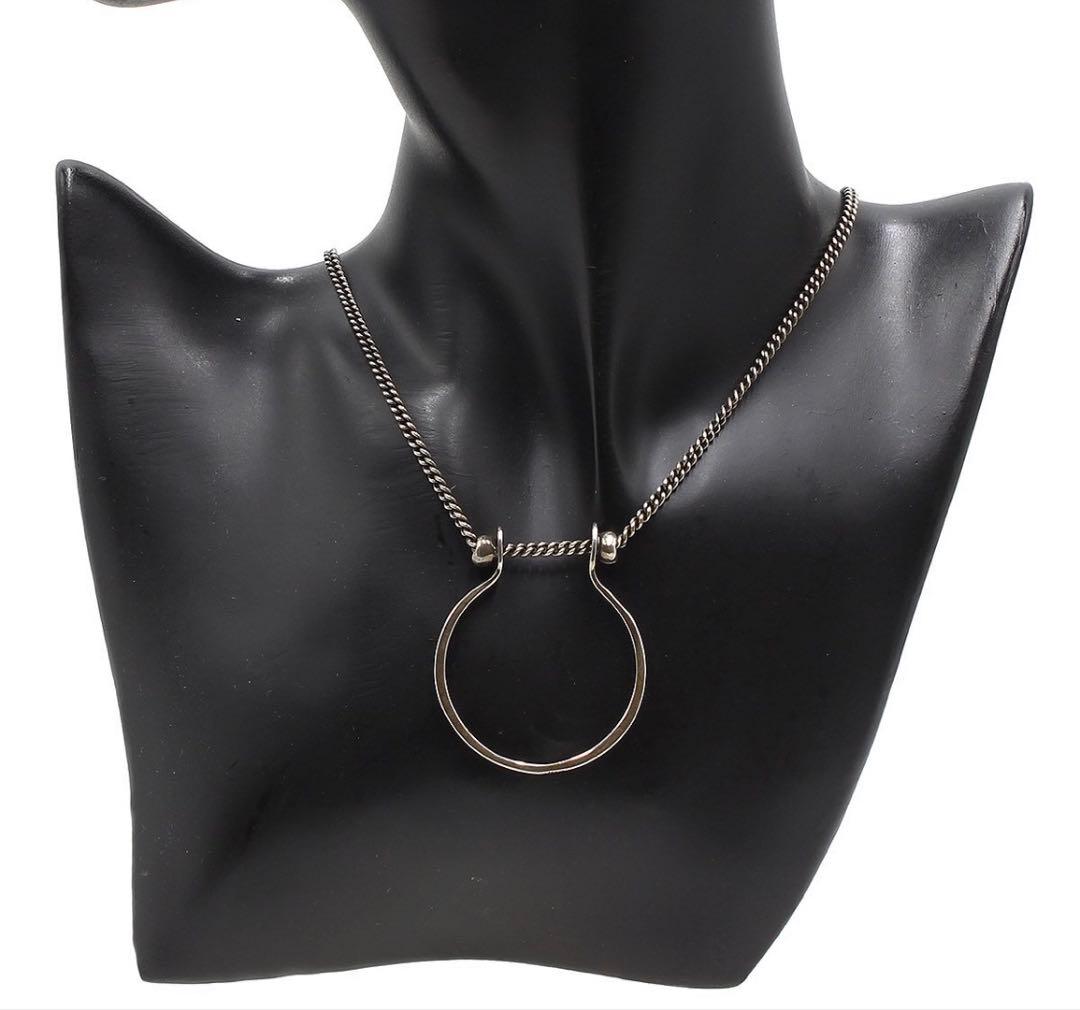 Saint Laurent Ring Motif Chain Necklace — view 2