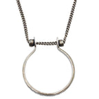 Saint Laurent Ring Motif Chain Necklace — view 4