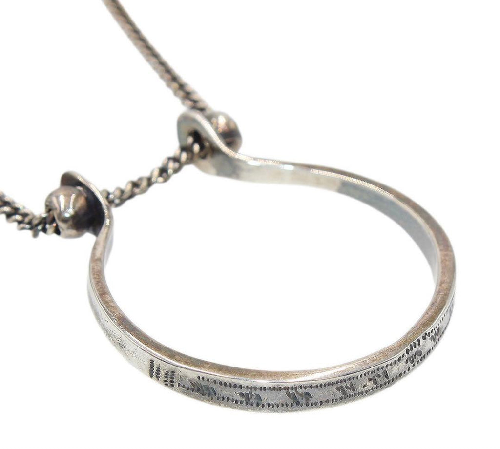 Saint Laurent Ring Motif Chain Necklace — view 5