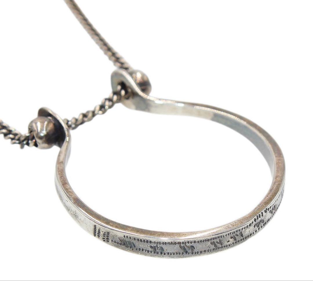 Saint Laurent Ring Motif Chain Necklace — view 5