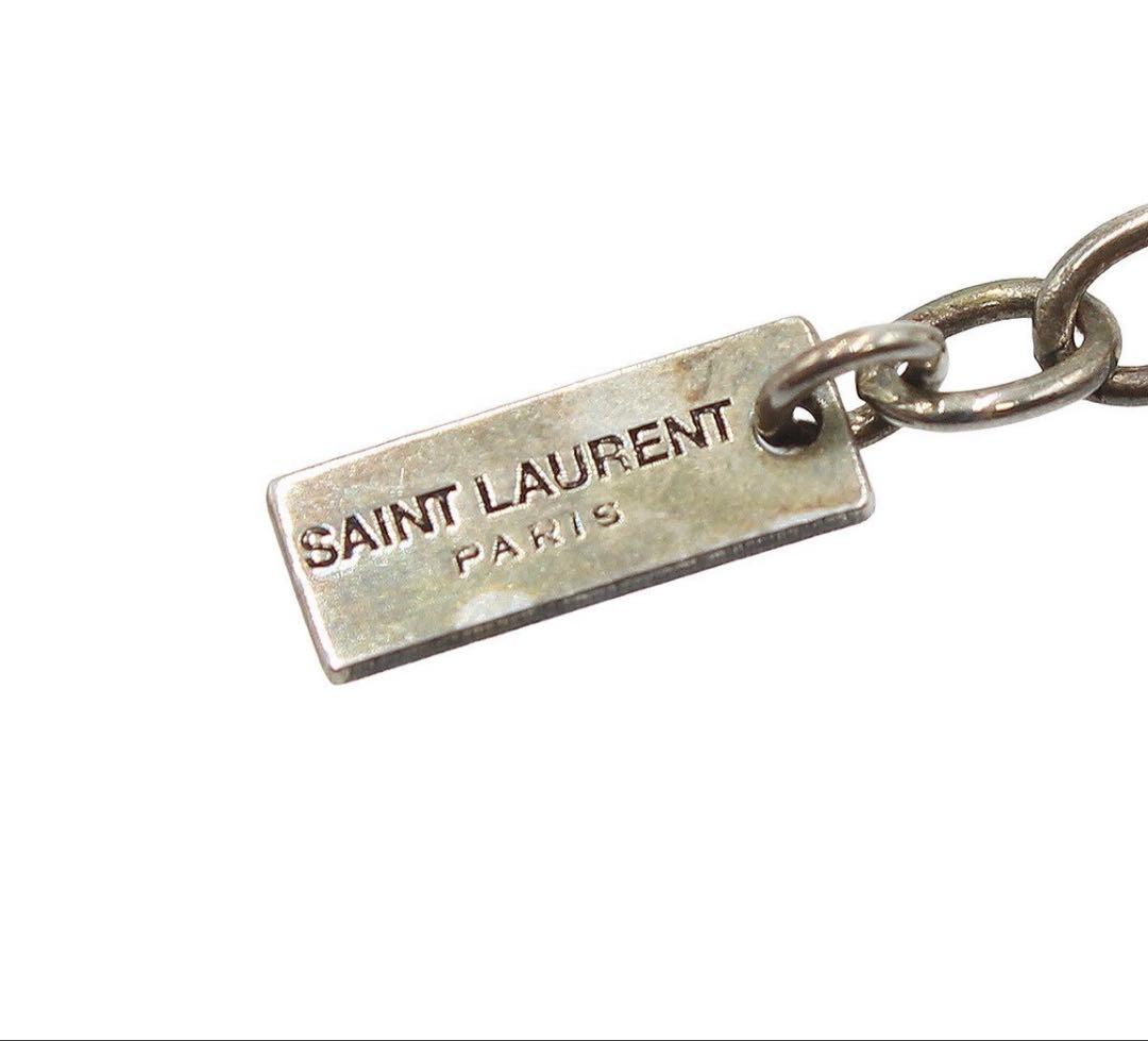 Saint Laurent Ring Motif Chain Necklace — view 7
