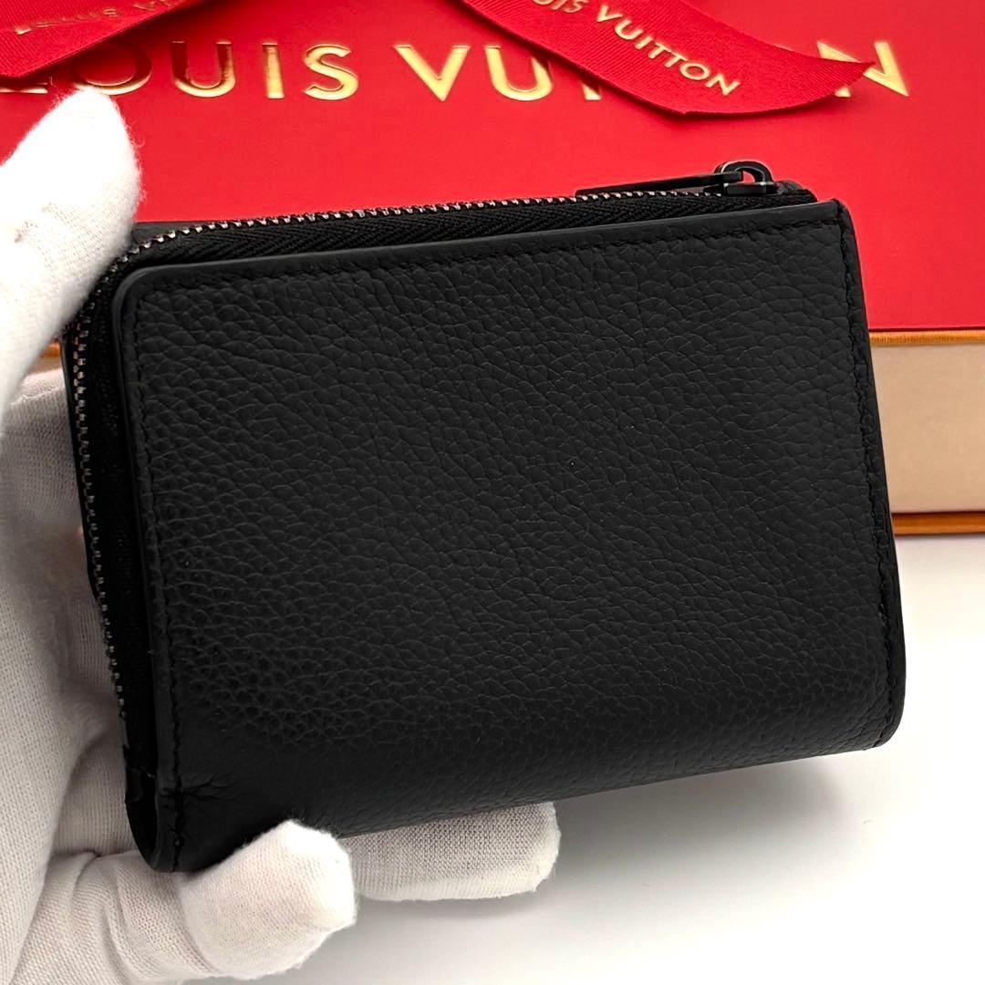 Louis Vuitton Wallet Black Portefeuille Pilot Aerogram — view 2