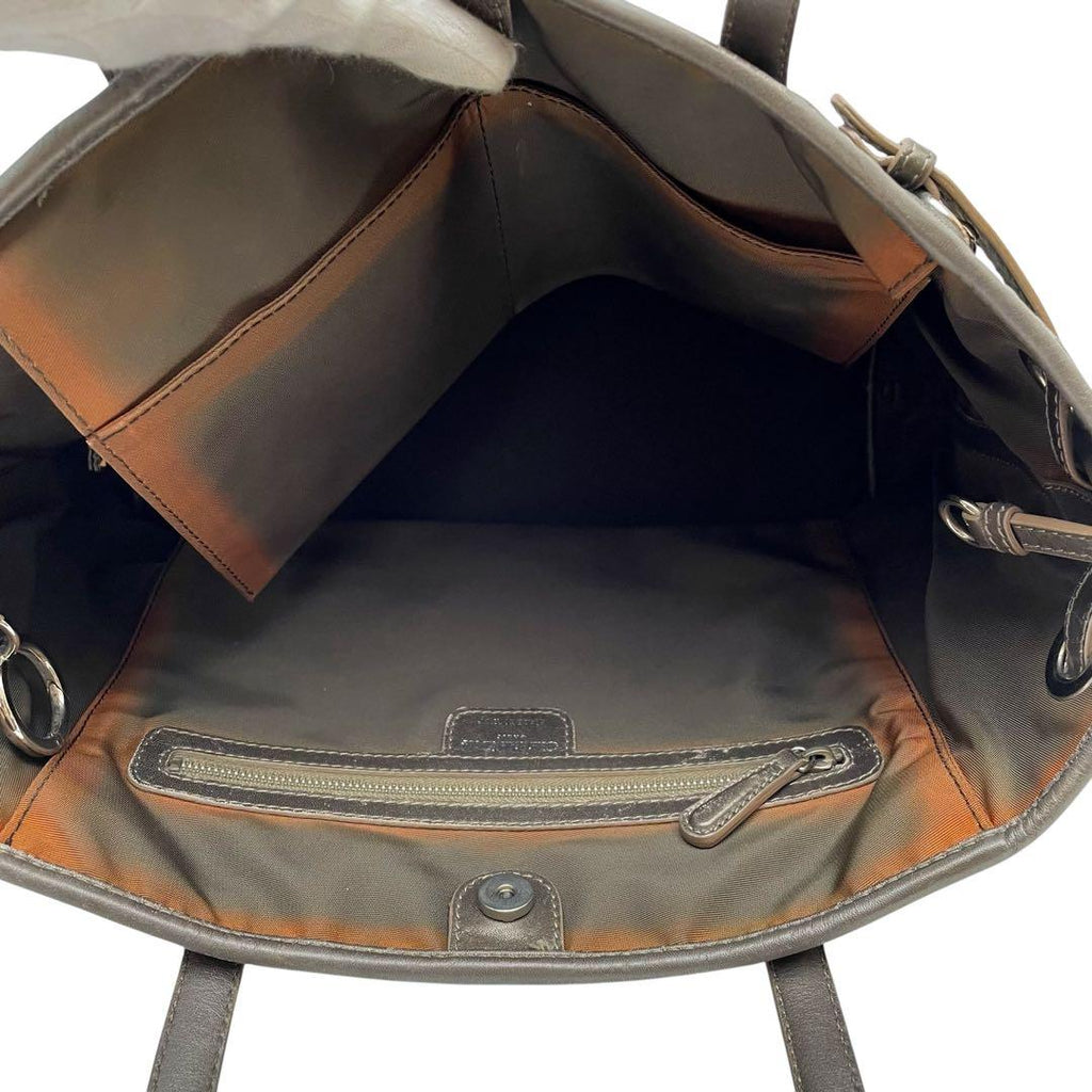Dior Cannage Tote Denim Metallic — view 7