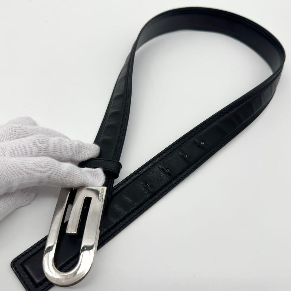 Gucci Era Archive Vintage Leather Belt — view 4