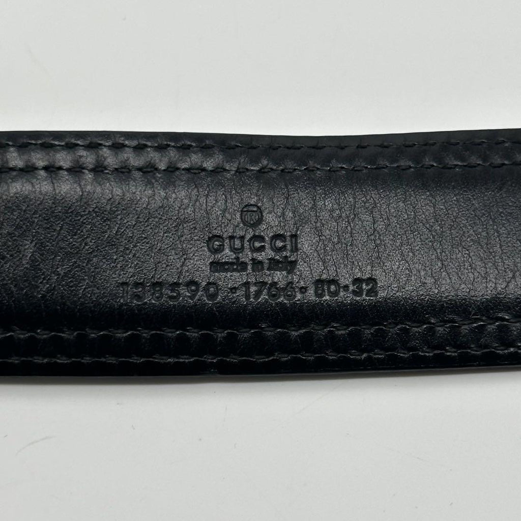 Gucci Era Archive Vintage Leather Belt — view 7