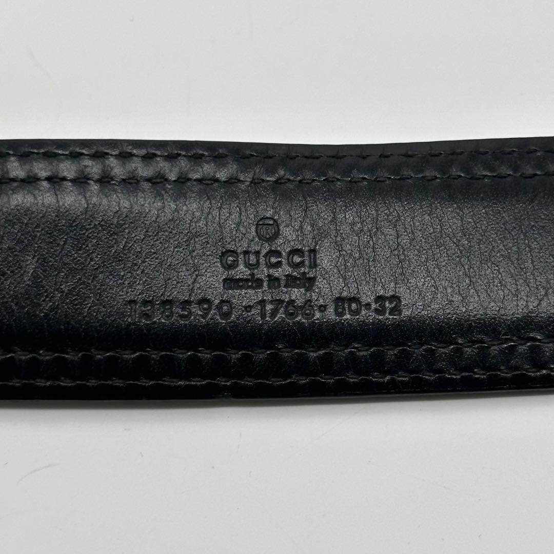 Gucci Era Archive Vintage Leather Belt — view 7