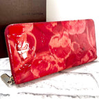 Louis Vuitton Ikat Flower Zippy Wallet Vernis Monogram