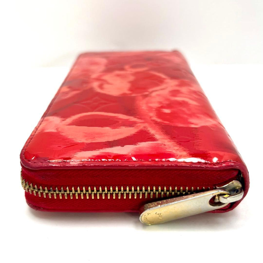 Louis Vuitton Ikat Flower Zippy Wallet Vernis Monogram — view 8