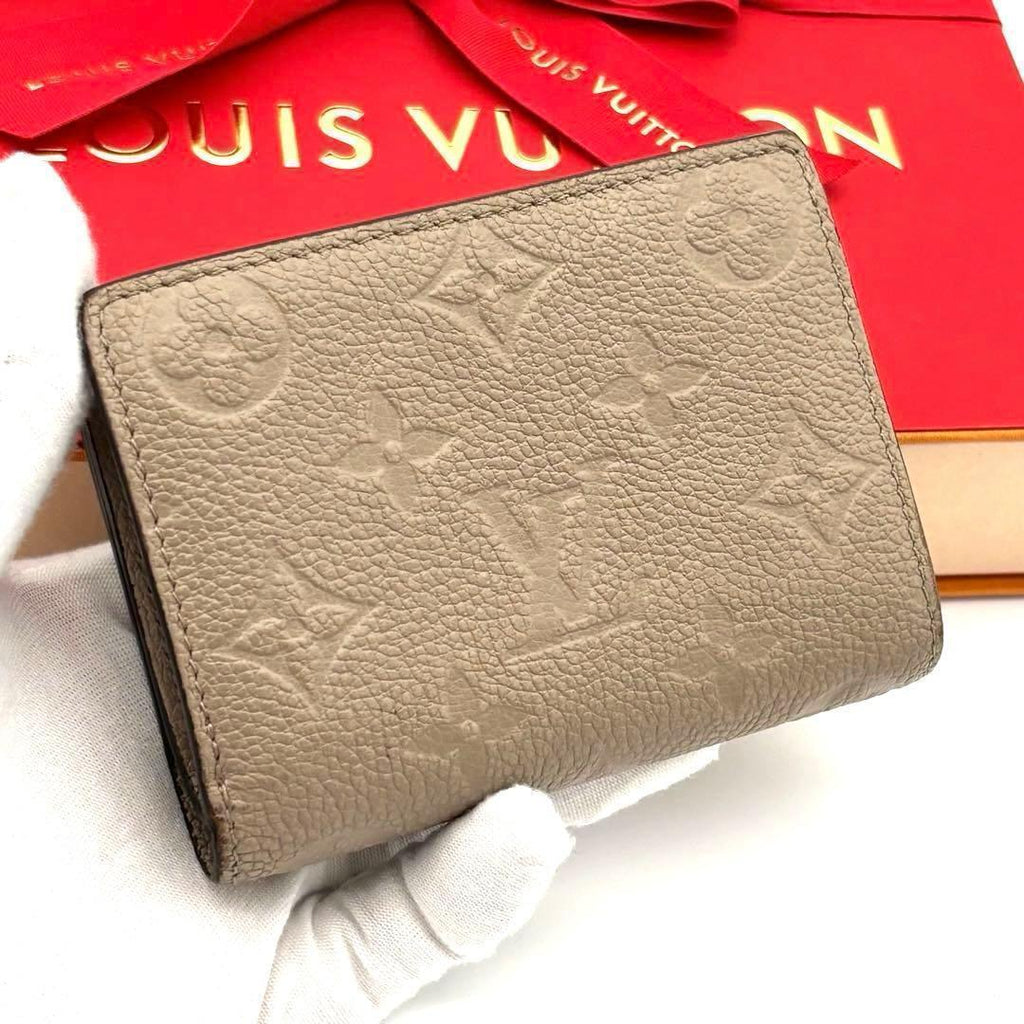 Louis Vuitton Empreinte Portefeuille Clair Beige Wallet — view 2