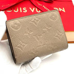 Louis Vuitton Empreinte Portefeuille Clair Beige Wallet — view 2