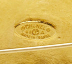 Chanel CC Logo Vintage Round Brooch — view 4