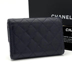 Chanel Boy Lambskin Small Flap Wallet Trifold — view 2