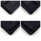 Chanel Boy Lambskin Small Flap Wallet Trifold — view 8