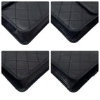 Chanel Quilted Lambskin CC Logo Chain Shoulder Bag Black — view 6