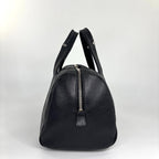 Chanel Super Chez Blanc Lambskin Mini Boston Bag Black — view 4