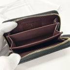 Chanel Caviar Leather CC Logo Zip Coin Purse Wallet Case — view 5