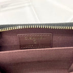 Chanel Caviar Leather CC Logo Zip Coin Purse Wallet Case — view 6